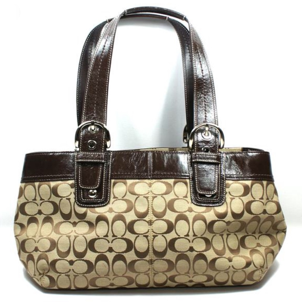 Coach Soho Pleated Signature Tote